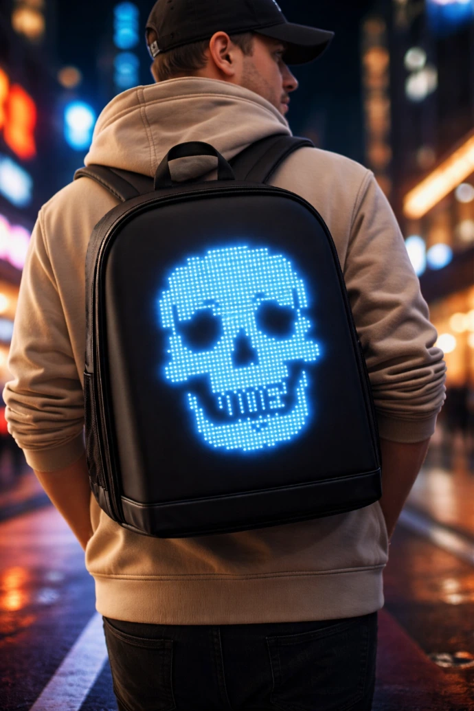 led backpack