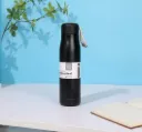 Water Bottle with Portable Lid Metal Vacuum Insulated Stainless Steel | Reusable Leak Proof Flask 24 Hours Hot and Cold for Office, Travel Bottle