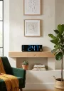 Large Digital LED Wall Clock with Remote & Temperature Display 🕒✨