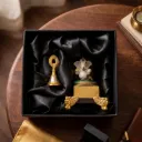 ✨ Premium Spiritual Gift Set: Divine Ganesha Idol & Sacred Puja Bell ✨